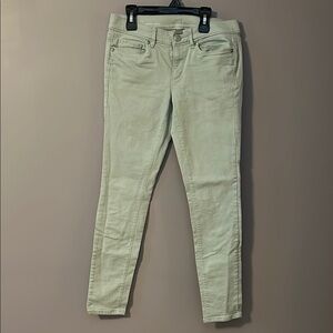 LOFT Outlet Mint Light Green Modern Skinny Stretch Jeans - 2